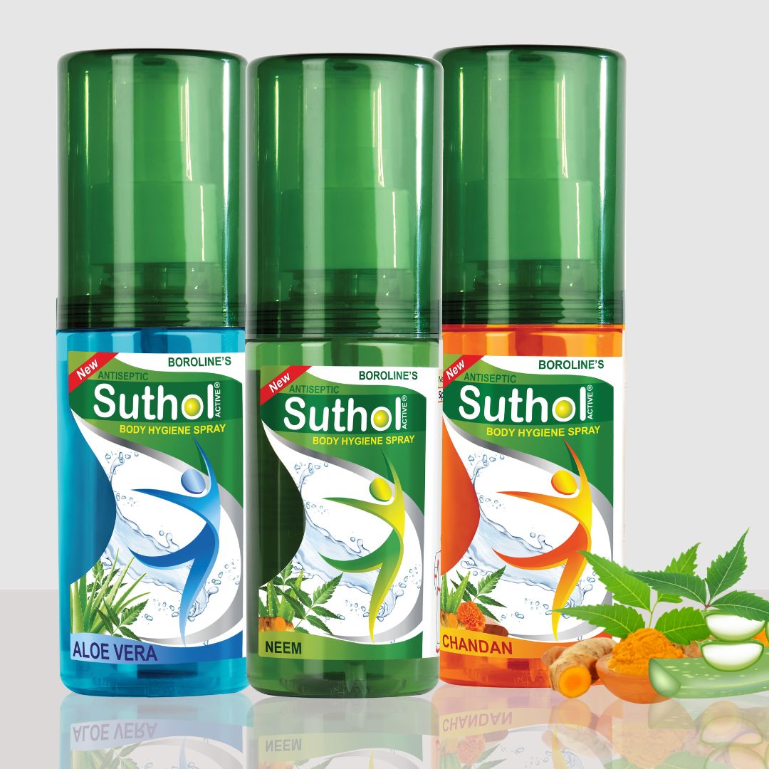 Suthol Active Neem Antiseptic Body Hygiene Spray
