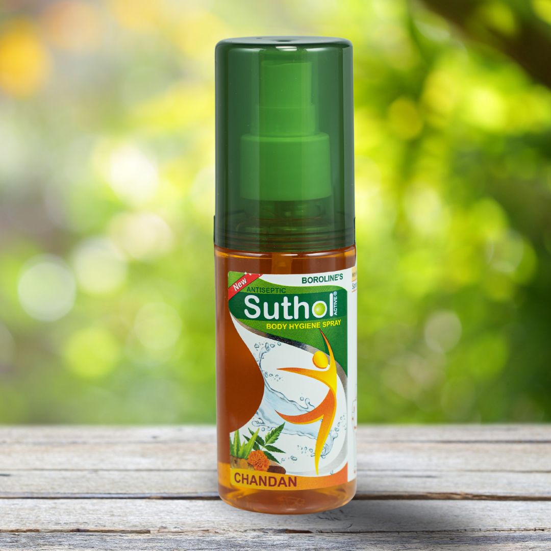 Suthol Active Chandan Antiseptic Body Hygiene Spray