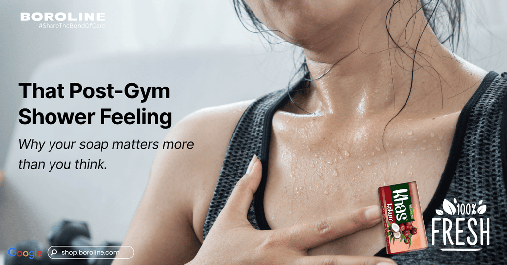 That Post-Gym Shower Feeling — Why Your Soap Matters More Than You Think