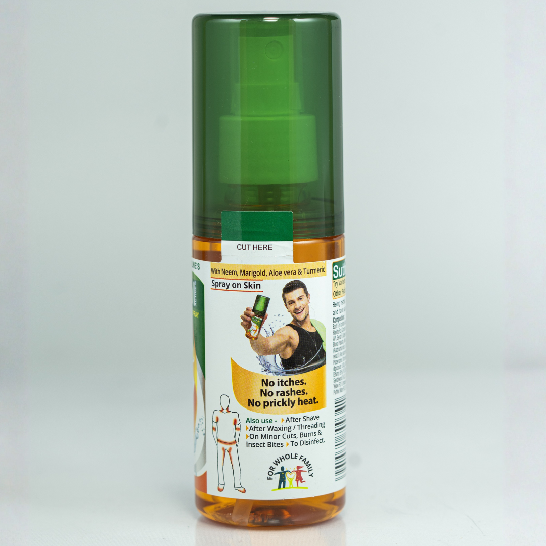 Boroline's Suthol Chandan Antiseptic Body Hygiene Spray
