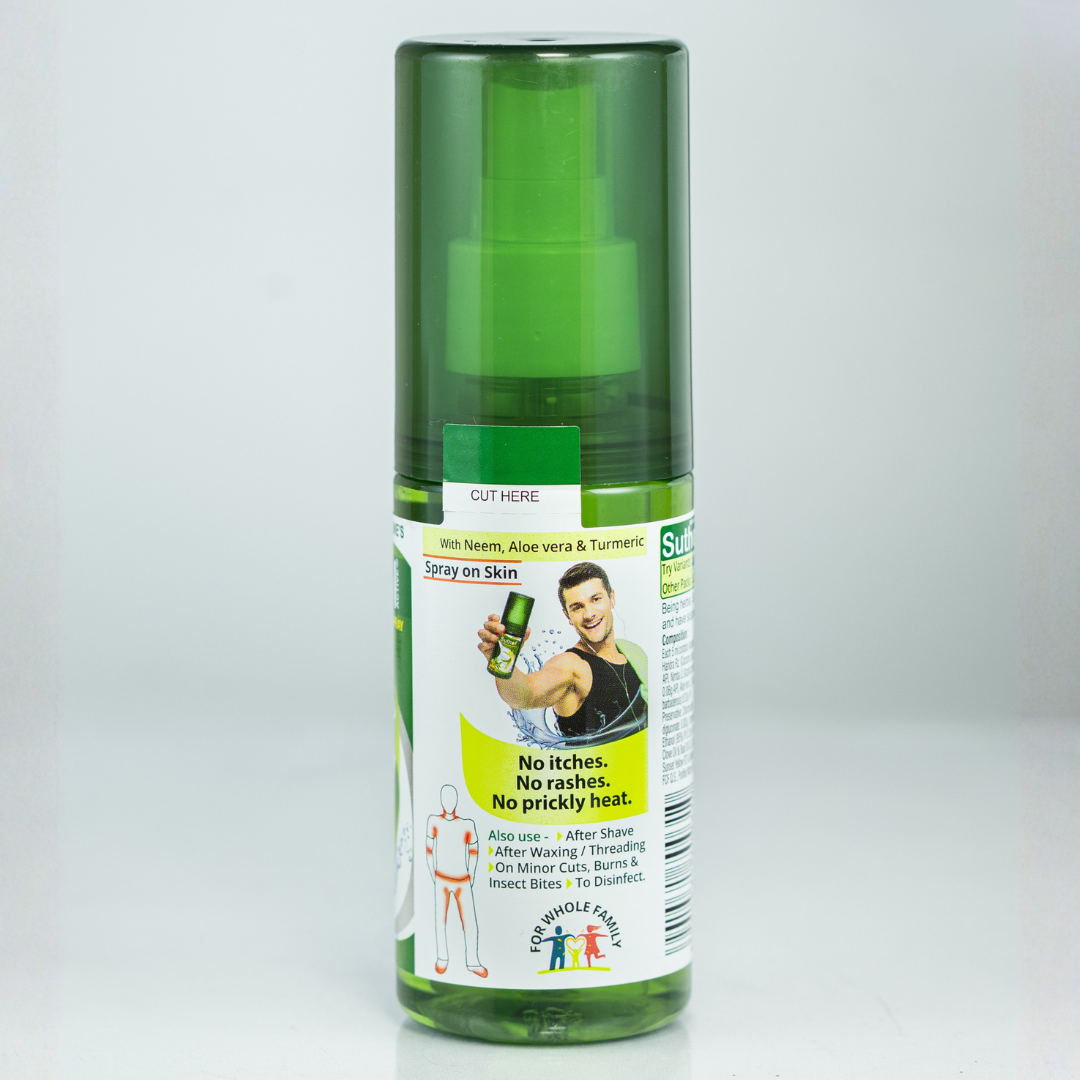 Boroline's Suthol Neem Antiseptic Body Hygiene Spray