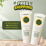 Bo Body Lotion for Dry Skin  - 100ml X 2 Packs