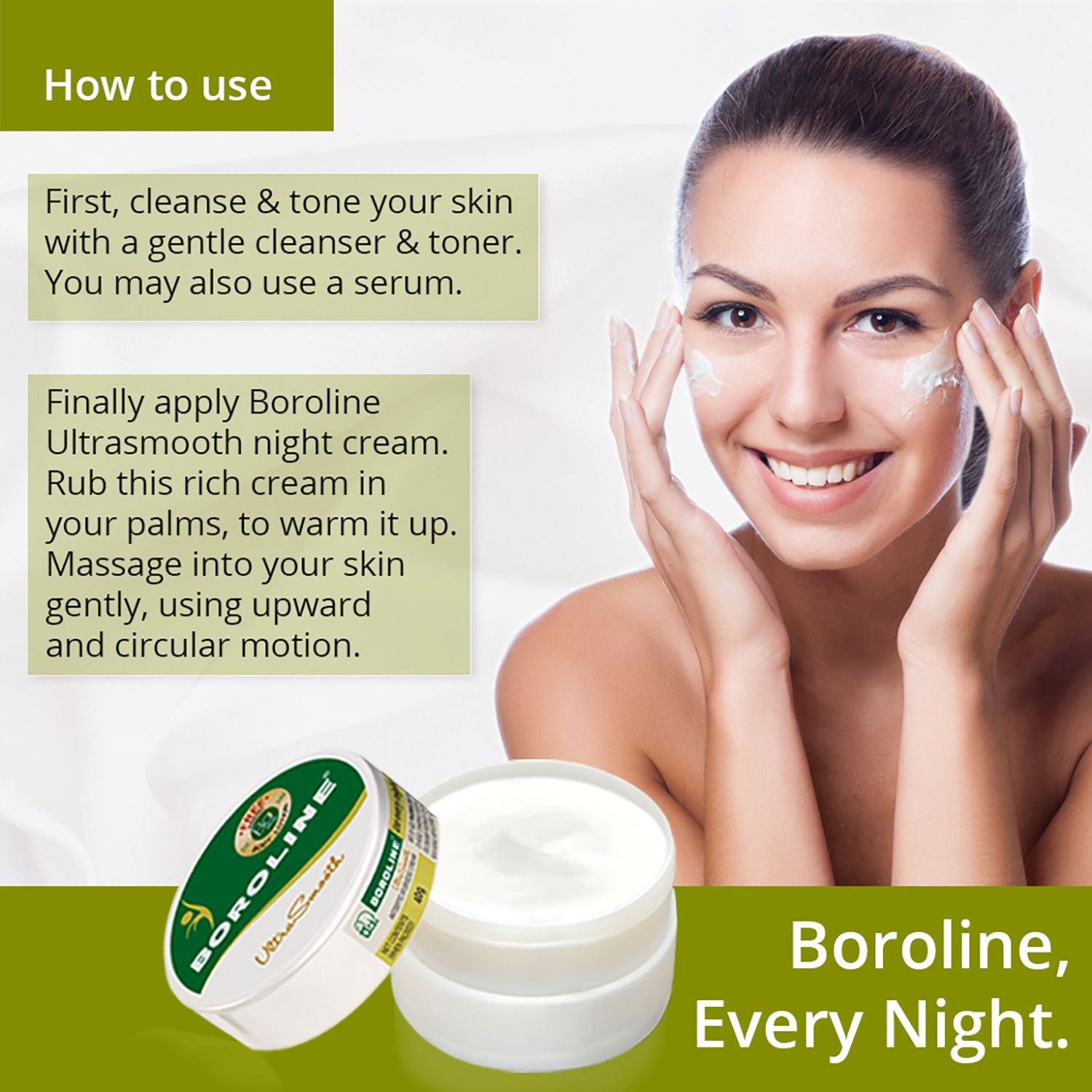 Ultra Smooth Night Cream for Dry Skin Care