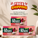 Khas Kokum Soap<div>Pack of 3