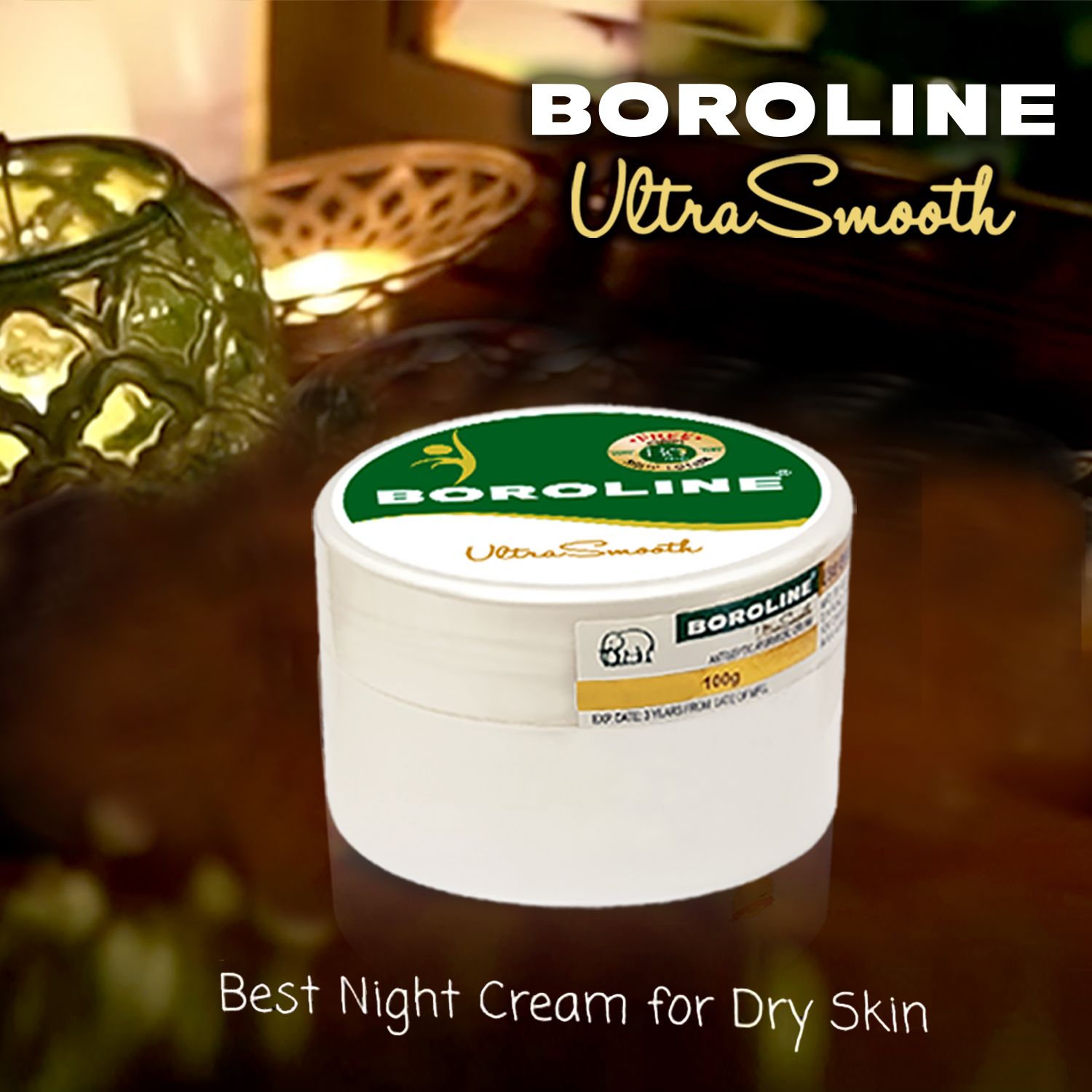 Ultra Smooth Night Cream for Dry Skin Care
