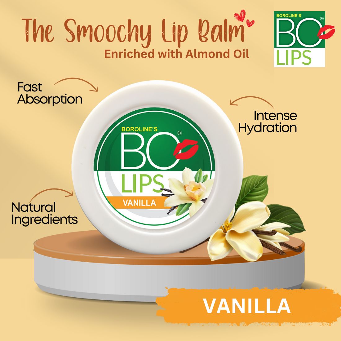Lip Ripper Bo Bo Lips Nourishing Lip Balm | Vanilla Flavour – Boroline Shop