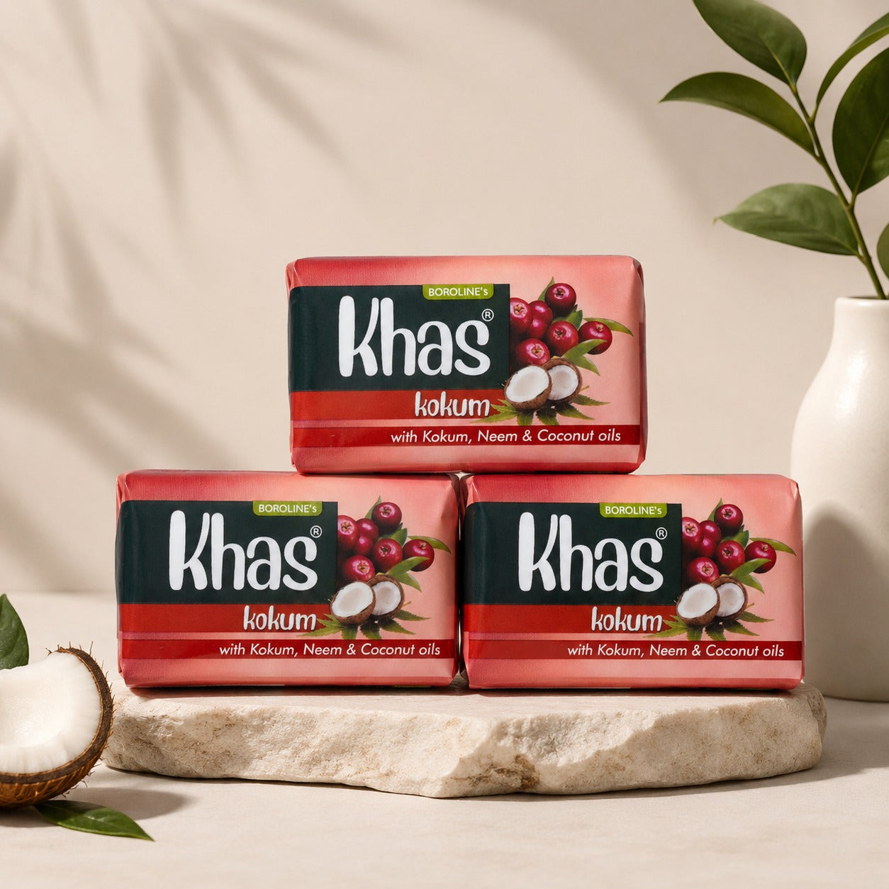 Khas Kokum Soap Pack of 3