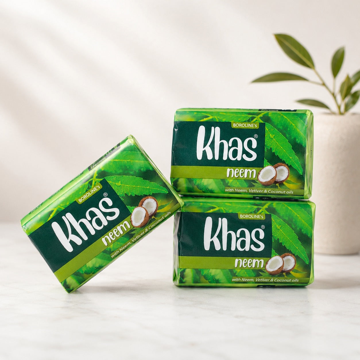 Khas Neem Soap Pack of 3
