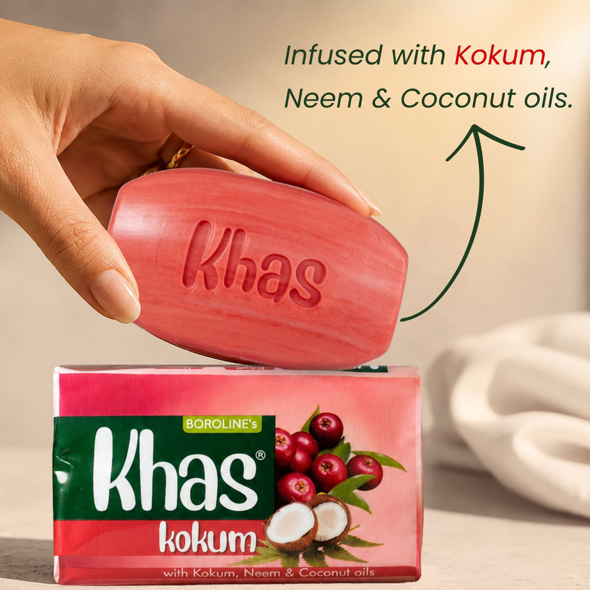 Khas Kokum Soap<div>Pack of 3