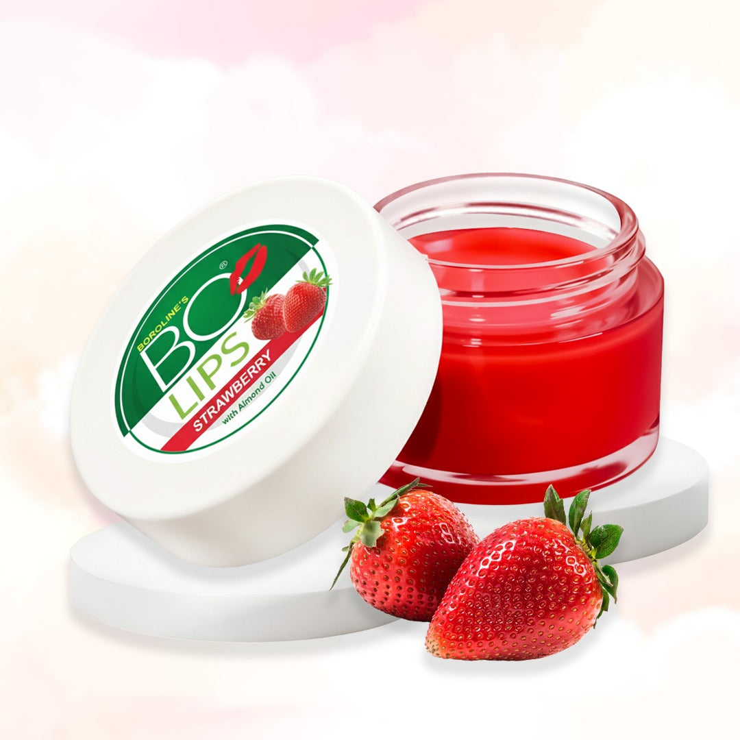 Lip Ripper Bo Boroline's Bo Lips Nourishing Lip Balm with Almond Oil | Strawberry ...
